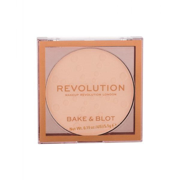 Makeup Revolution, Bake And Blot, Makeup Powder, 5.5 g - For Women