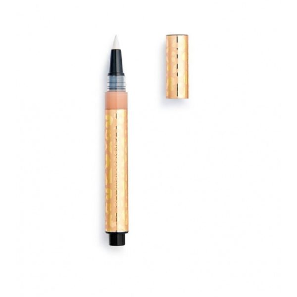 Makeup Revolution, Brightening and Tightening, Cream Concealer, Caramel Nude, 2.2 ml - For Women