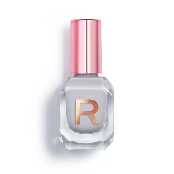 Makeup Revolution, Express, Nail Polish, Uniform Grey, 10 ml - For Women