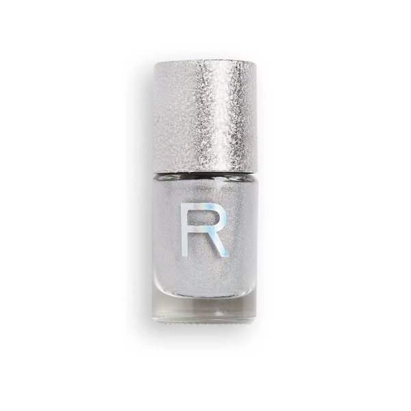 Makeup Revolution, Holographic, Nail Polish, Aura, 10 ml - For Women