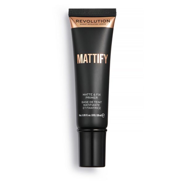 Makeup Revolution, Mattify, Matte, Liquid Primer, 28 ml - For Women