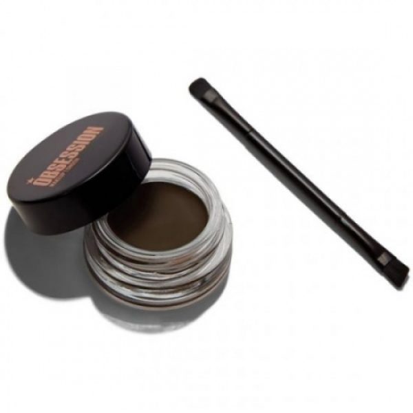 Makeup Revolution, Obsession, Eyebrow Pomade, Dark Brown, 2.5 g - For Women