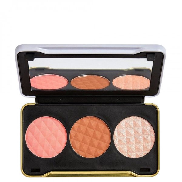 Makeup Revolution, Patricia Bright, Eye Palette, Light, 2.2 g - For Women