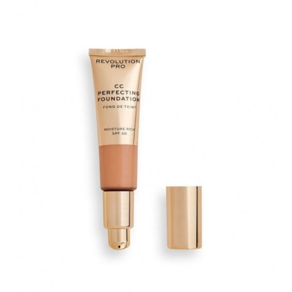 Makeup Revolution, Pro CC Perfecting, Cream Foundation, F9, SPF 30, 26 ml - For Women