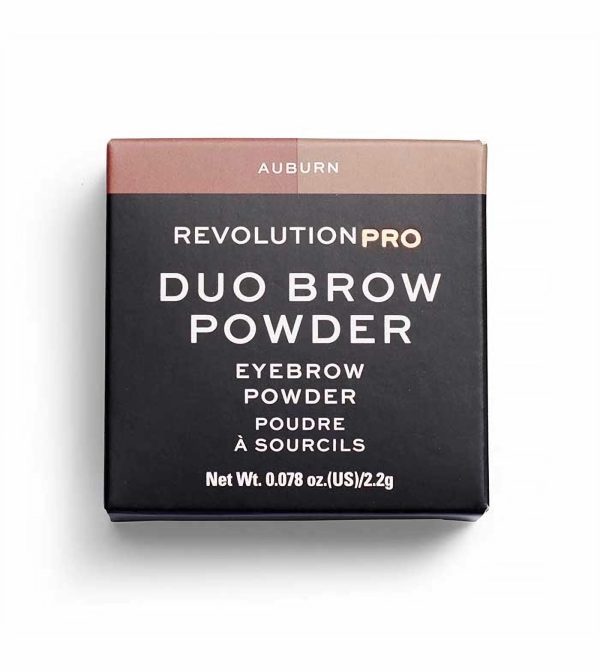 Makeup Revolution, REVOLUTION PRO, Vegan, Eyebrow Powder, Auburn, 2.2 g - For Women