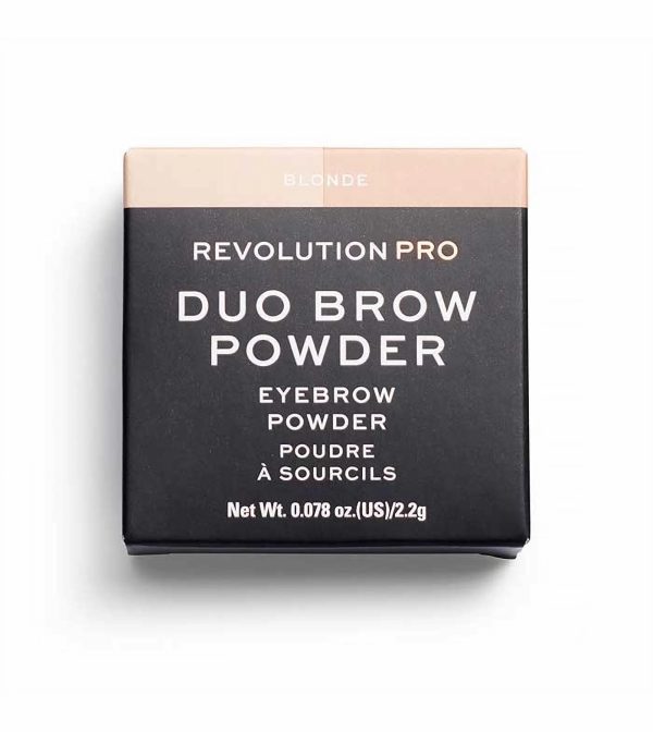 Makeup Revolution, REVOLUTION PRO, Vegan, Eyebrow Powder, Blonde, 2.2 g - For Women