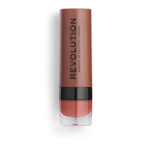 Makeup Revolution, REVOLUTION, Vegan, Matte, Cream Lipstick, 124, Gone Rogue, 3 g - For Women