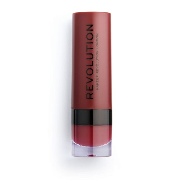 Makeup Revolution, REVOLUTION, Vegan, Matte, Cream Lipstick, 147, Vampire, 3 g - For Women