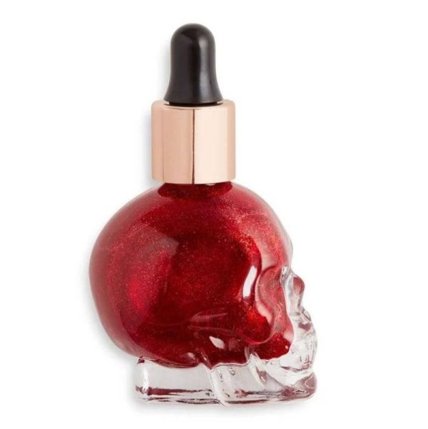 Makeup Revolution, Skull Edition, Liquid Highlighter, Creature Blood of My Enemies, 13 ml - For Women