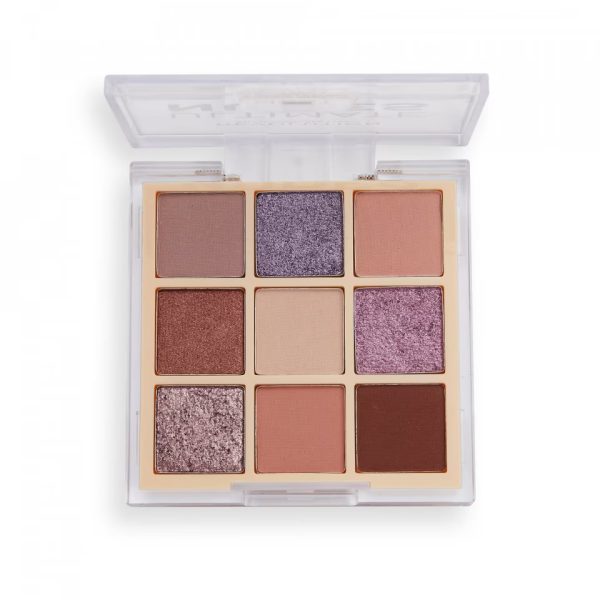 Makeup Revolution, Ultimate Nudes, Eyeshadow Palette, Light, 9 Shades, 8.1 g - For Women