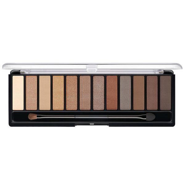 Manhattan, Eyemazing, Eyeshadow Palette, 001, Nude, 12 Shades, 14.2 g - For Women