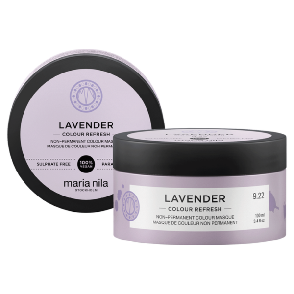 Maria Nila, Colour Refresh, Hair Colouring Cream Mask, For Color Refreshing, 9.22 Lavender, 100 ml - For Women