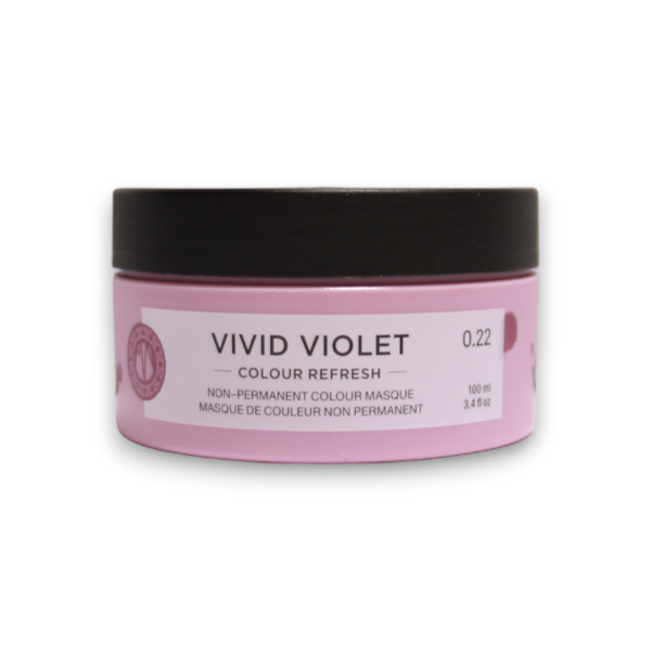 Maria Nila, Colour Refresh, Vegan, Hair Colouring Cream Mask, For Color Refreshing, 0.22 Vivid Violet, 100 ml - For Women