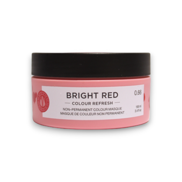 Maria Nila, Colour Refresh, Vegan, Hair Colouring Cream Mask, For Color Refreshing, 0.66 Bright Red, 100 ml - For Women