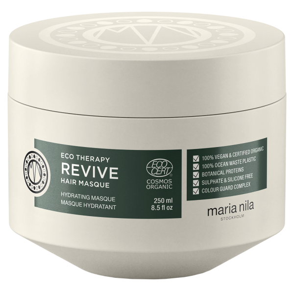 Maria Nila, Eco Therapy Revive, Cruelty Free, Hair Treatment Cream Mask, For Hydration, 250 ml - For Women