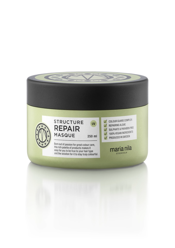 Maria Nila, Structure Repair, Cruelty Free, Hair Treatment Cream Mask, For Moisturizing, 250 ml - Unisex