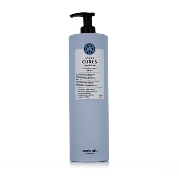 Maria Nila, Coils & Curls, Hair Conditioner, Moisturizing, 1000 ml - Unisex