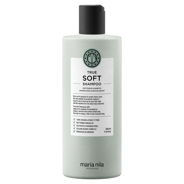 Maria Nila, True Soft, Cruelty Free, Hair Shampoo, For Hydration, 350 ml - Unisex