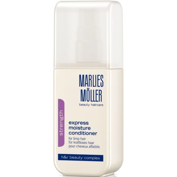 Marlies Moller, Express Moisture, Hair Leave-In Conditioner, Detangle, 125 ml - Unisex