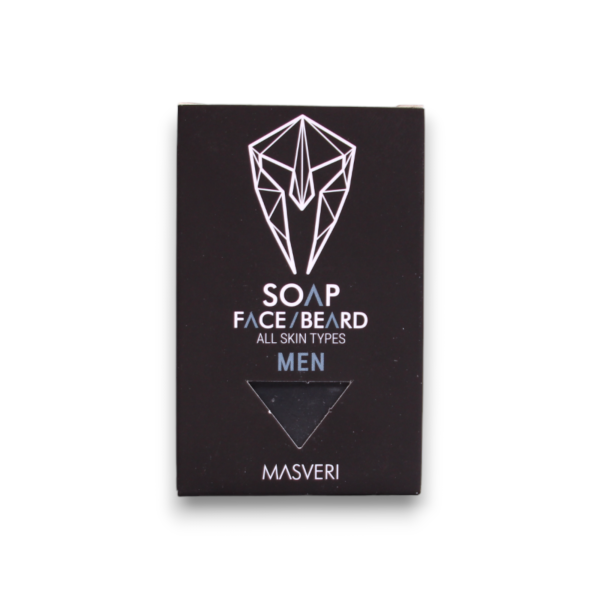 Masveri, Masveri, Paraben-Free, Grooming Soap Bar, For Cleansing, Face & Beard, g 100 - For Men