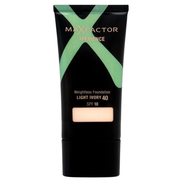 Max Factor, Xperience, Liquid Foundation, 40, Light Ivory, SPF 10, 30 ml - For Women