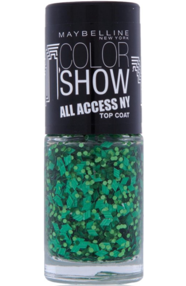 Maybelline, Color Show All Access, Top Coat, Nail Polish, Nr. 425, Lady Liberty, 6 ml - For Women