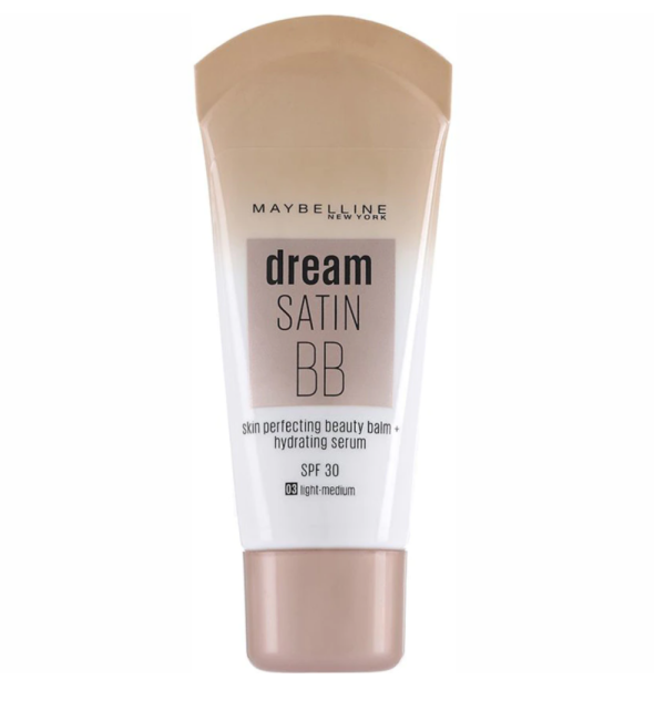 Maybelline, Dream Satin, BB Cream, Light Claire, SPF 30, 30 ml - For Women