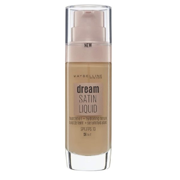 Maybelline, Dream Satin, Liquid Foundation, 48, Buff, SPF 13, 30 ml - For Women