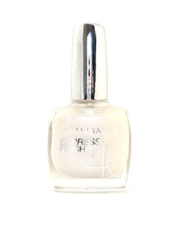 Maybelline, Express Finish 40 Seconds, Nail Polish, Nr. 15, White Dream, 10 ml - For Women