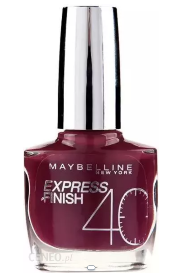 Maybelline, Express Finish 40 Seconds, Nail Polish, Nr. 310, Acid Plum, 10 ml - For Women