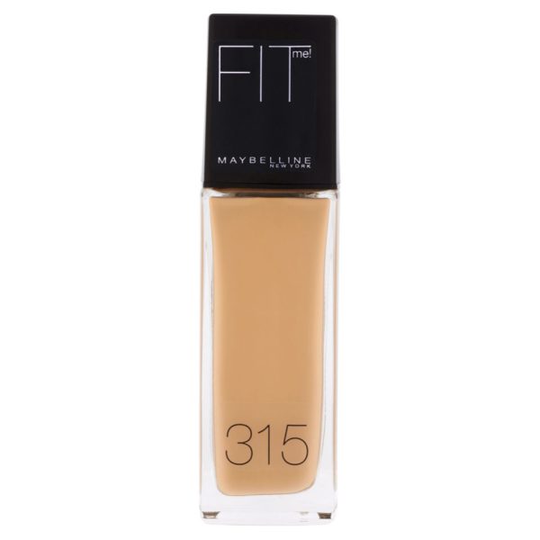 Maybelline, Fit Me, Full Cover, Cream Foundation, 315, Soft Honey, 30 ml - For Women