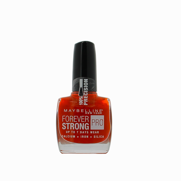 Maybelline, Forever Strong Super Stay 7 Days, Nail Polish, 505, Red, 10 ml - For Women