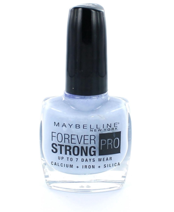 Maybelline, Forever Strong Super Stay 7 Days, Nail Polish, Nr. 610, Ceramic Blue, 10 ml - For Women