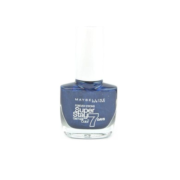 Maybelline, Forever Strong Super Stay 7 Days, Nail Polish, Nr. 650, Midnight Blue, 10 ml - For Women