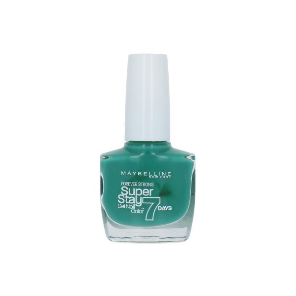 Maybelline, Super Stay 7 Days, Nail Polish, Nr. 605, Hyper Jade, 10 ml - For Women