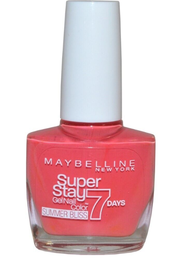 Maybelline, Super Stay 7 Days, Nail Polish, Nr. 872, Red Hot Getaway, 10 ml - For Women