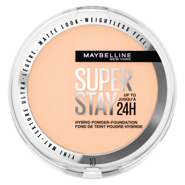 Maybelline, Superstay 24H, Compact Foundation, 30, Transparent, 9 g - For Women