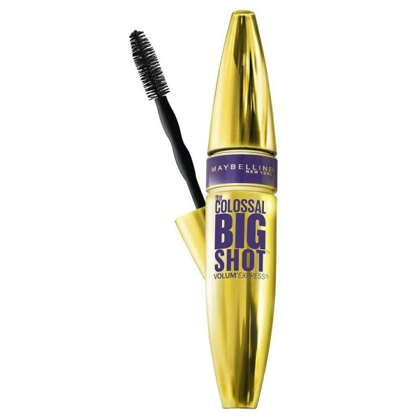 Maybelline, The Colossal Big Shot, Volum, Mascara, Very Black, 9.5 ml - For Women