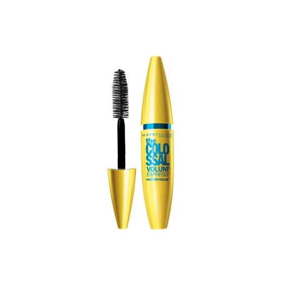 Maybelline, The Colossal Volume Express, Collagen, Waterproof, Volum, Mascara, Glam Black, 10 ml - For Women