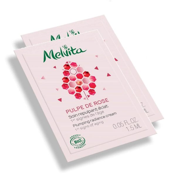 Melvita, Pulpe De Rose, Organic, Anti-Ageing, Day & Night, Cream, For Face & Neck, 1.5 ml *Sample - For Women