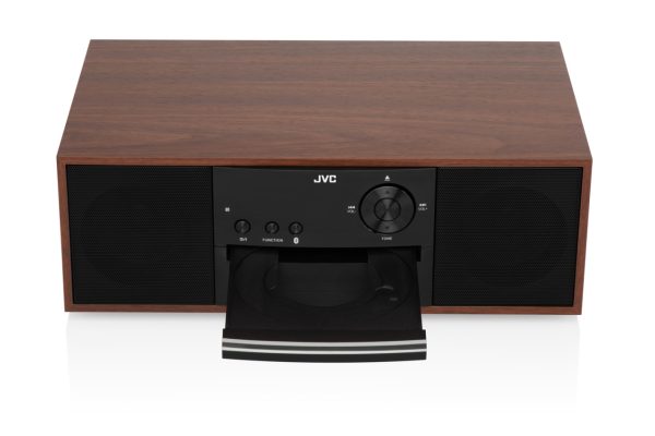 Microsistem audio JVC RD-E761, 16 W, Bluetooth, FM, player CD, USB, conversie CD audio in mp3, intrare AUX, lemn - imagine 6