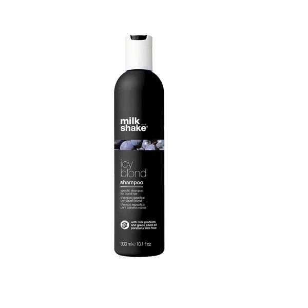 Milk Shake, Icy Blond, Milk Proteins, Hair Shampoo, Counteracts Yellow Or Orange Tones, 300 ml - For Women