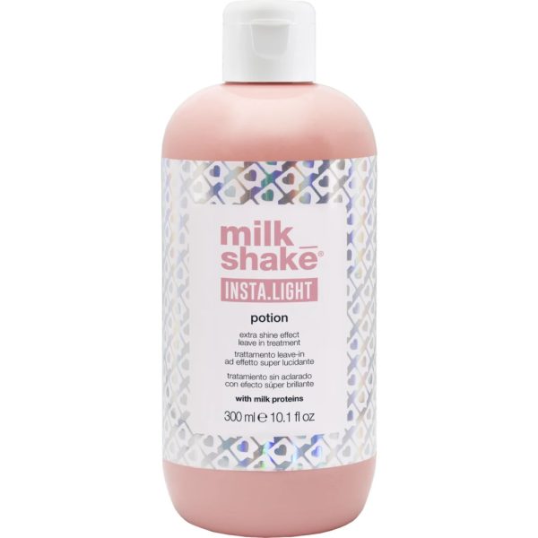 Milk Shake, Insta Light Potion, Milk Proteins, Hair Leave-In Cream Treatment, For Shine, 300 ml - For Women