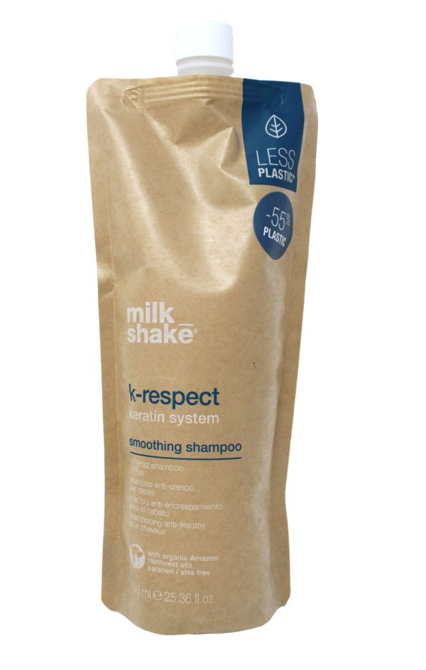 Milk Shake, K-Respect, Hair Shampoo, For Hydration, 750 ml - For Women