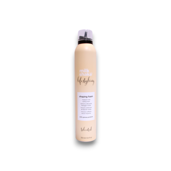 Milk Shake, Lifestyling Shaping, Quinoa Proteins, Hair Styling Foam, For Styling, Medium Hold, 250 ml - For Women