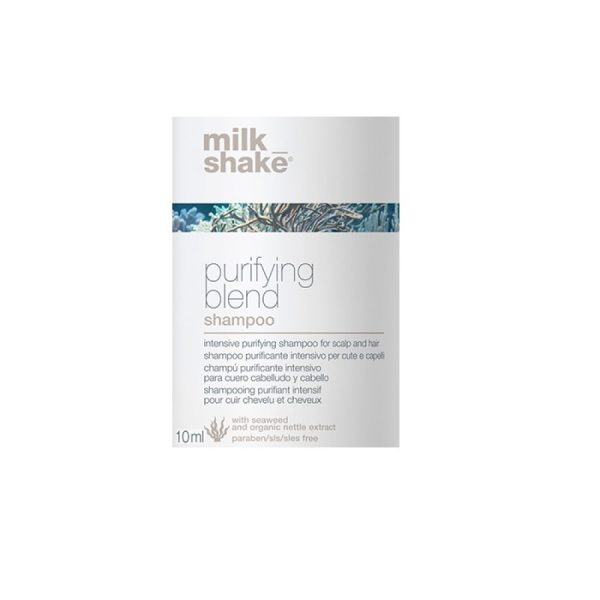 Milk Shake, Purifying Blend, Hair Shampoo, For Purifying, 10 ml - For Women