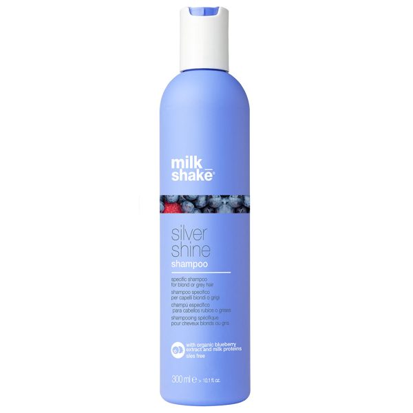 Milk Shake, Silver Shine, Sulfates-Free, Hair Shampoo, For Neutralisation Of Yellow Tones, 300 ml - For Women