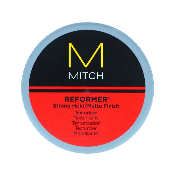 Mitch by Paul Mitchell, Styling Reformer, Paraben-Free, Hair Styling Cream, Strong Hold, 85 g - For Men