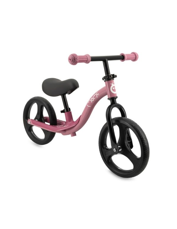 Bicicleta fara pedale cu roti led , Momi Isoka - Pink