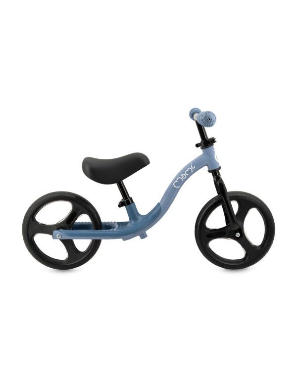 Bicicleta fara pedale cu roti led , Momi Isoka - Blue - imagine 3